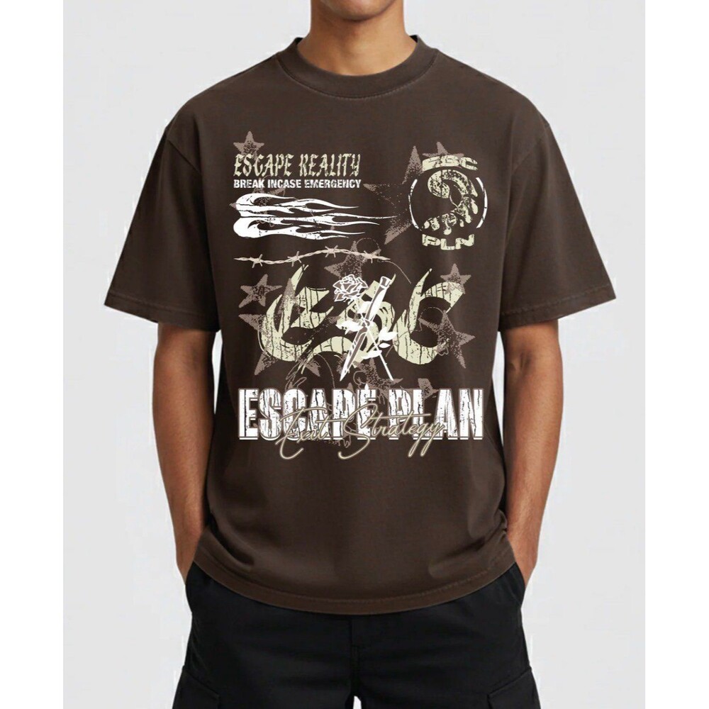ESCAPE PLAN “Protocol Tee” — SOLD OUT / $160 Retail Large L Survival Miami
